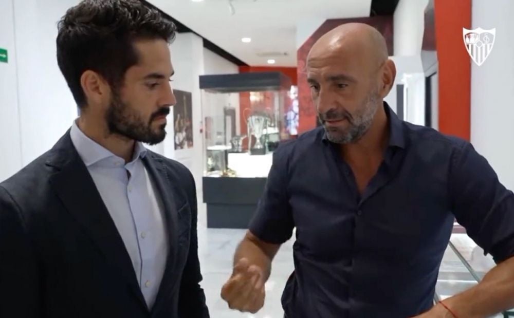 "Entre Isco y Monchi hubo más que palabras" "Entre Isco y Monchi hubo más que palabras"