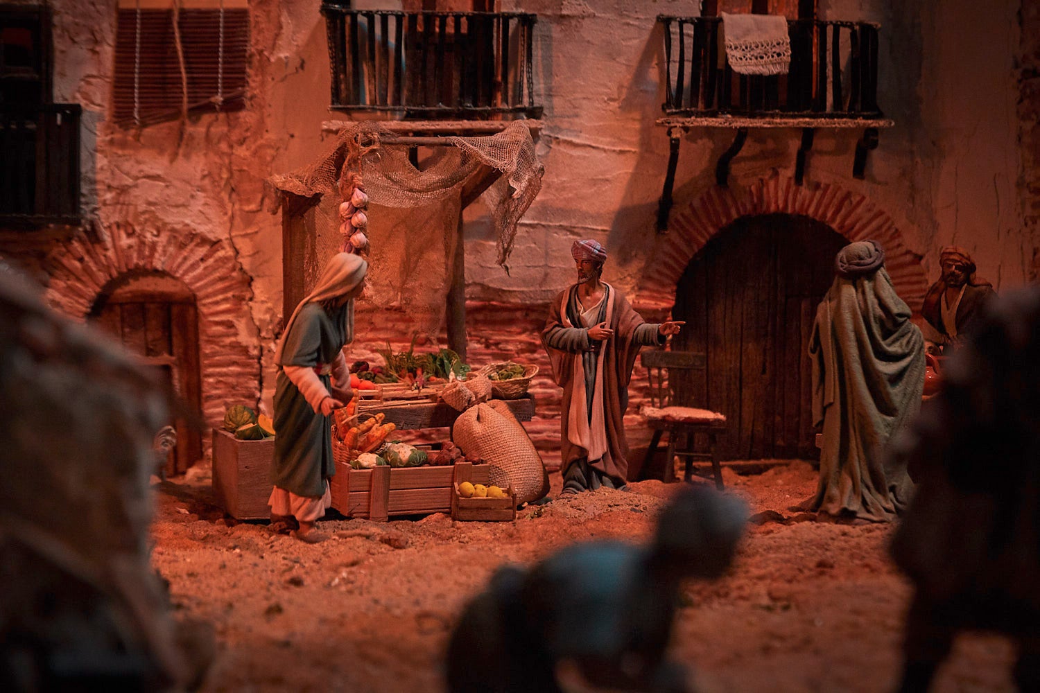 El pueblo viejo de Belchite, escenario de uno de los belenes de Alagón El pueblo viejo de Belchite, escenario de uno de los belenes de Alagón