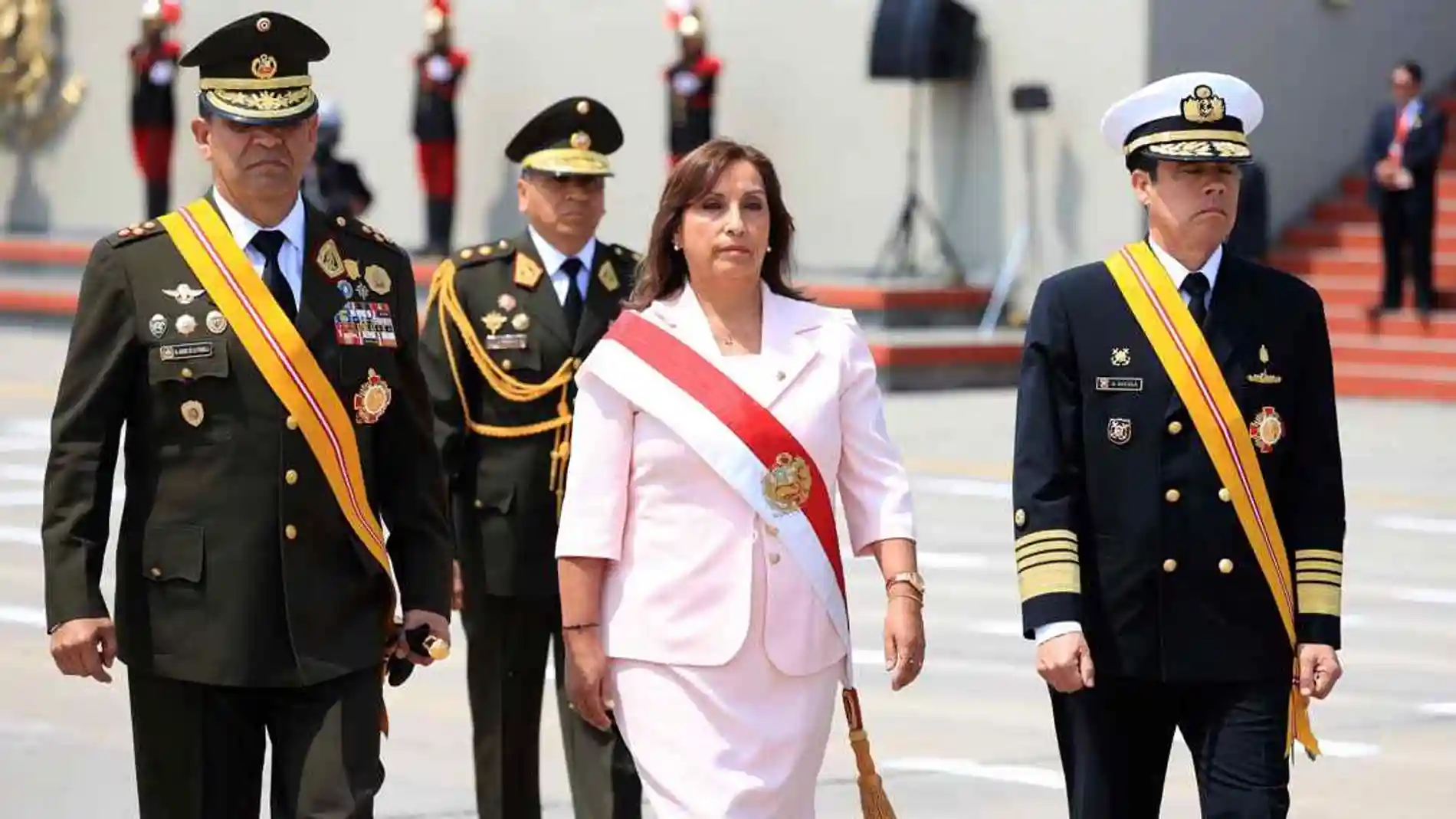 La presidenta de Perú, Dina Boluarte, en una imagen de archivo