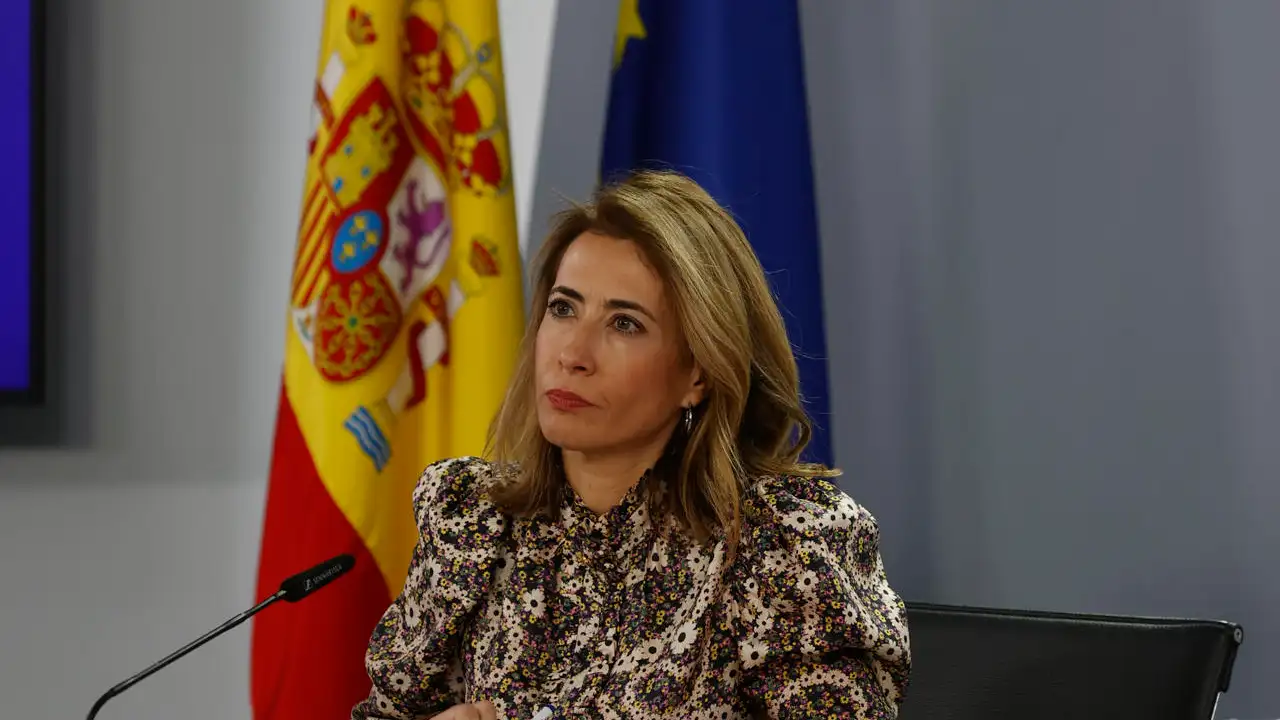 La ministra de Transportes, Raquel Sánchez La ministra de Transportes, Raquel Sánchez