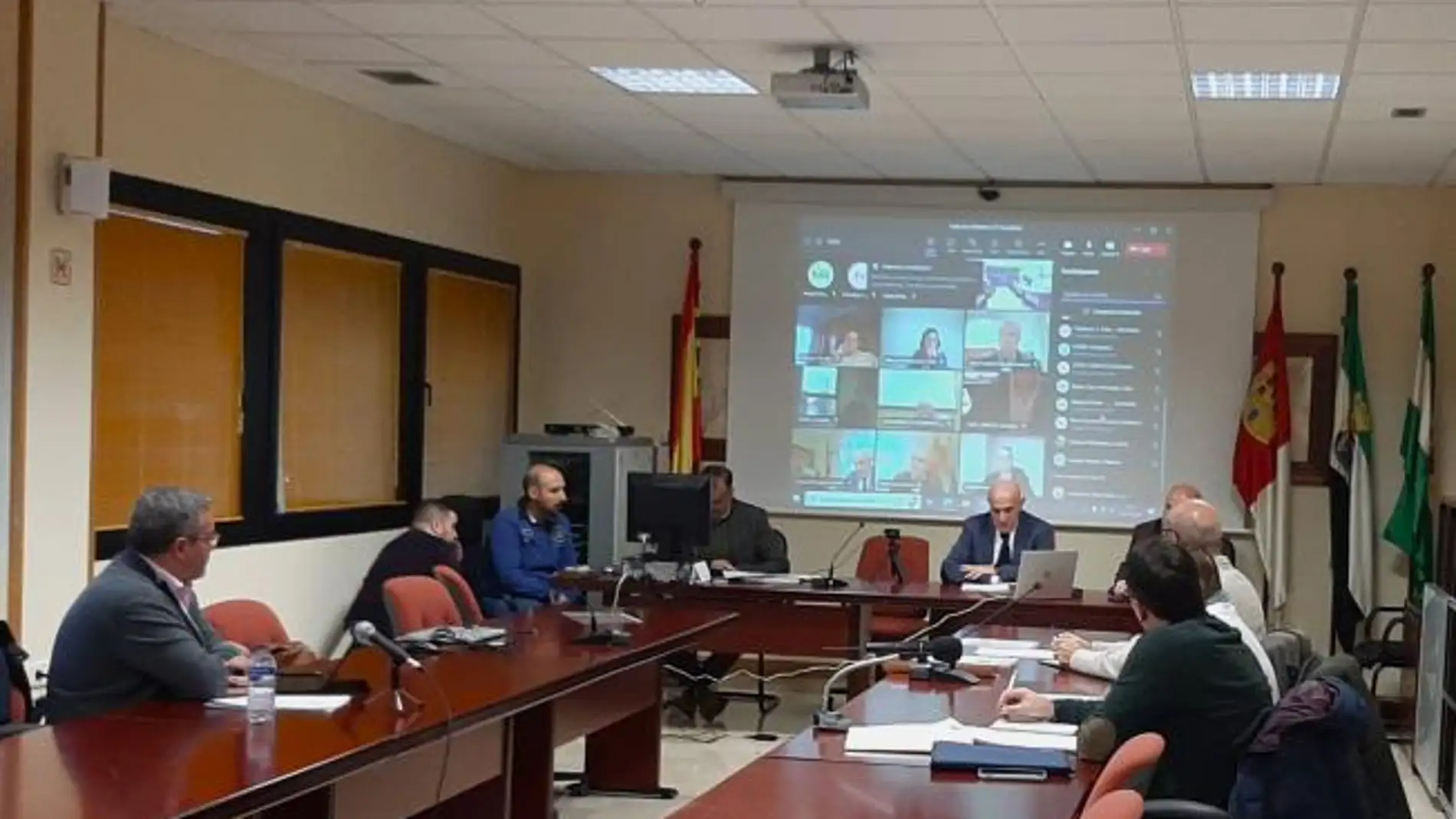 Reunión de la Junta de Gobierno de la CHG en Ciudad Real