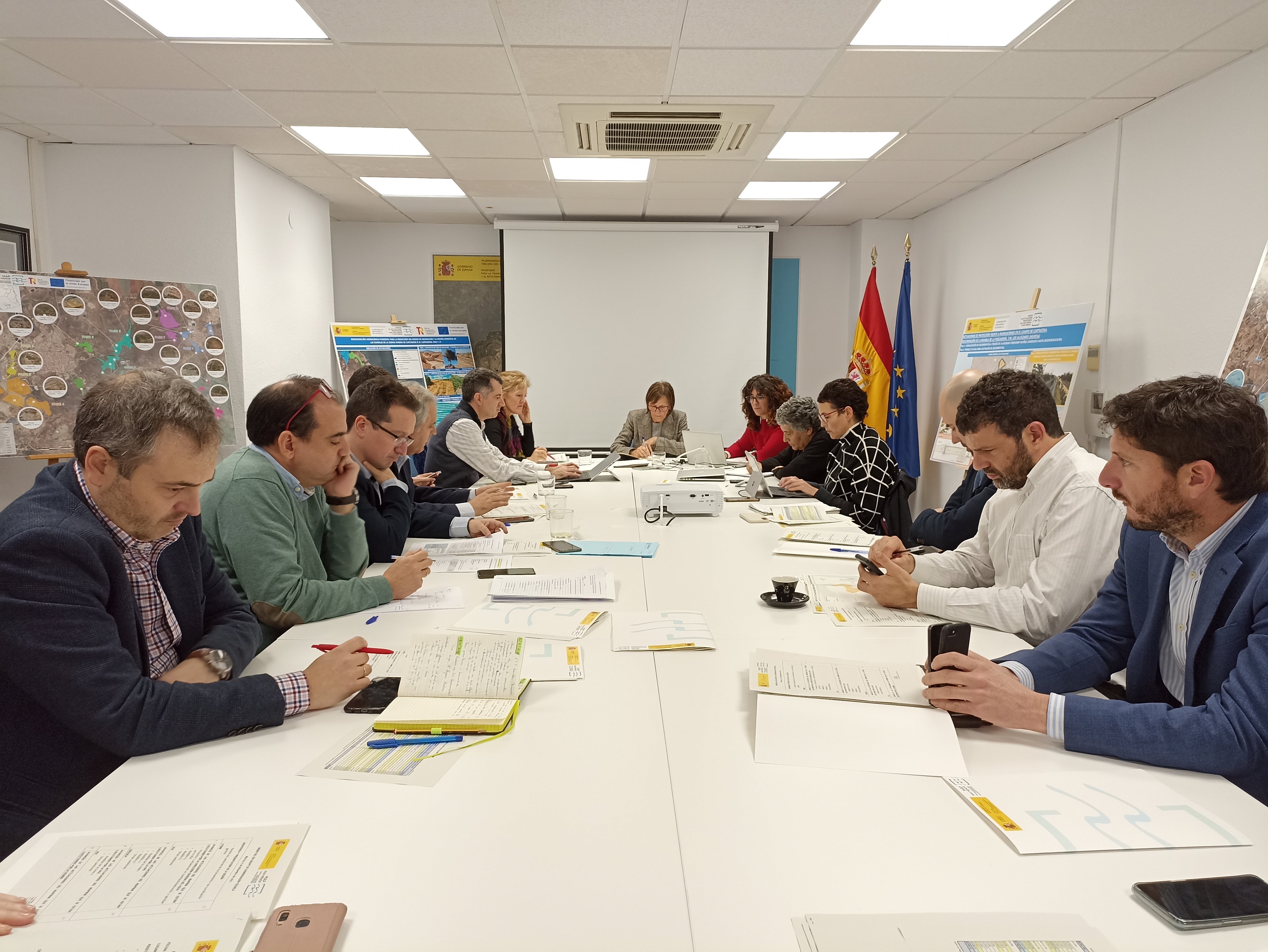 El Ministerio avanza en las actuaciones prioritarias para la recuperación del Mar Menor El Ministerio avanza en las actuaciones prioritarias para la recuperación del Mar Menor