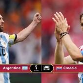 Argentina vs Croacia: en directo las semifinales del Mundial 