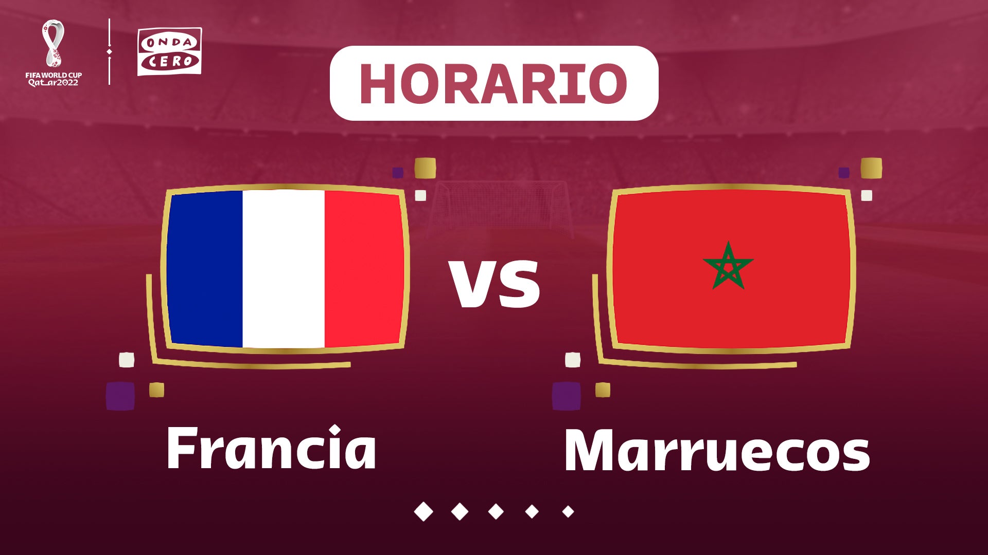 A qué hora se juega el Francia vs Marruecos y dónde ver las semifinales del Mundial A qué hora se juega el Francia vs Marruecos y dónde ver las semifinales del Mundial