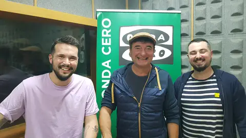 Juanma Braza, Robe Gómez y Juan Pérez Juanma Braza, Robe Gómez y Juan Pérez