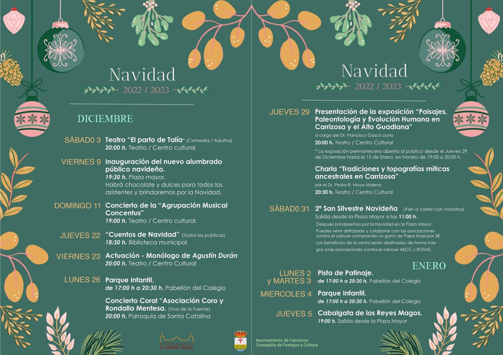 Carrizosa ha encendido su alumbrado y presentado sus actividades Carrizosa ha encendido su alumbrado y presentado sus actividades