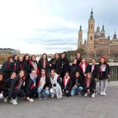 18 Ximnastas do Pavillón competiron en Zaragoza no nacional absoluto 18 Ximnastas do Pavillón competiron en Zaragoza no nacional absoluto