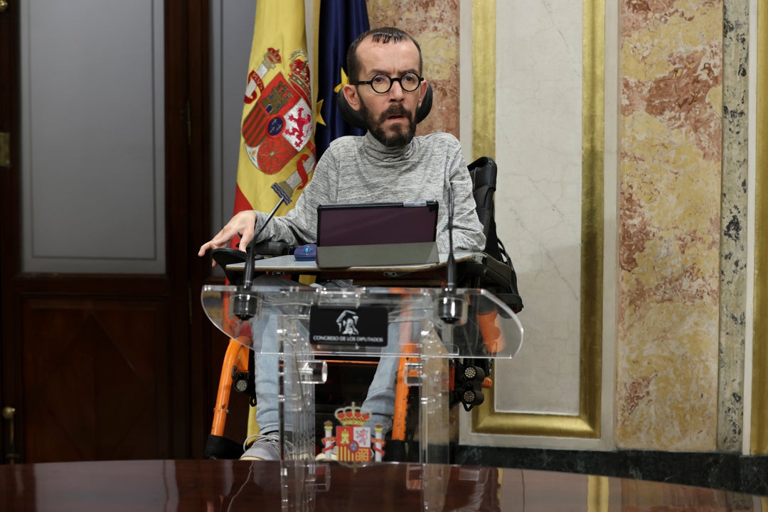 Unidas Podemos pide a la Justicia europea que se pronuncie sobre el pleno del Constitucional Unidas Podemos pide a la Justicia europea que se pronuncie sobre el pleno del Constitucional