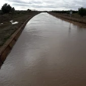 Canal de Gasset llevando agua al embalse Canal de Gasset llevando agua al embalse