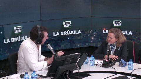 VÍDEO completo de la entrevista de Rafa Latorre a Nadia Calviño en 'La brújula'