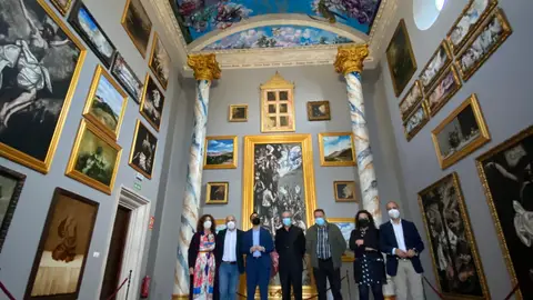 Imagen de archivo de la inauguración de la Capilla del Arte Imagen de archivo de la inauguración de la Capilla del Arte