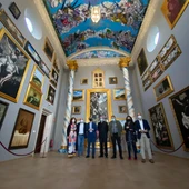 Imagen de archivo de la inauguración de la Capilla del Arte Imagen de archivo de la inauguración de la Capilla del Arte