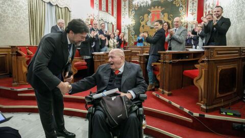 Jos&eacute; de la Casa, Javier Cabo y Pedro Ferr&aacute;ndiz, Hijos Predilectos de Alicante