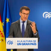 Feijóo exige a Pedro Sánchez consensuar el Código Penal o convocar elecciones