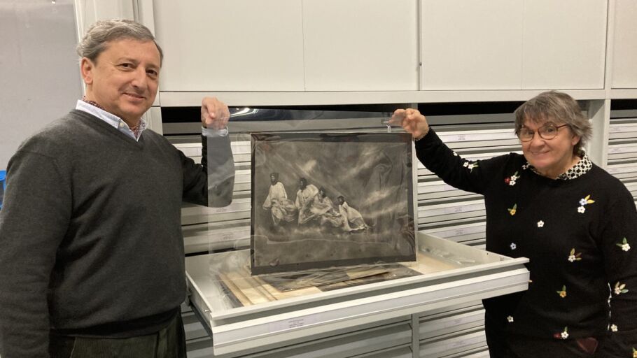 Marisol Villar y Luis Gortari