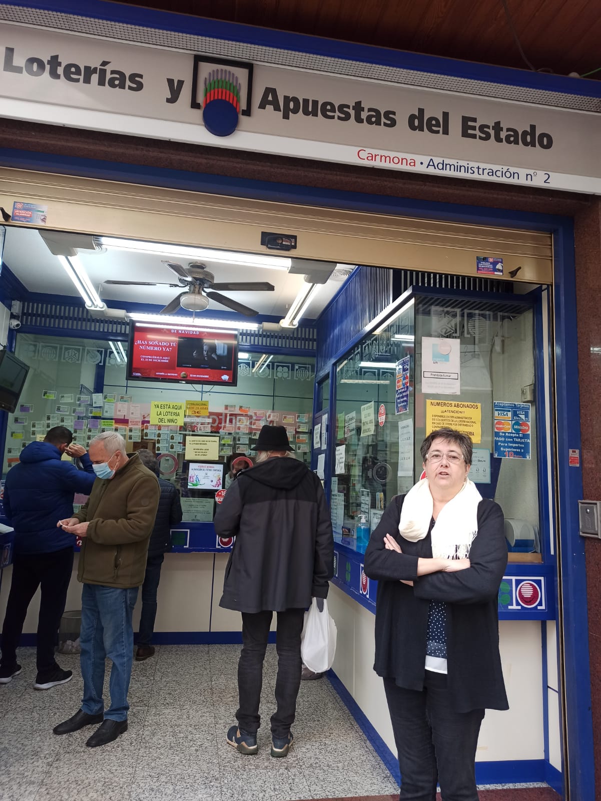 Los ciudadrealeños tientan a la suerte horas antes del sorteo de Navidad Los ciudadrealeños tientan a la suerte horas antes del sorteo de Navidad