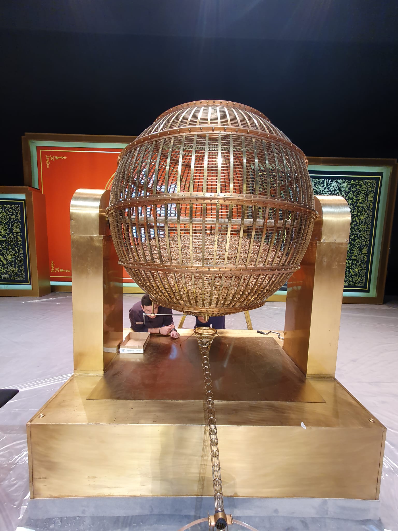 Los bombos de la Lotería de Navidad son de Chiclana: "Siempre hay nervios para que nada falle" Los bombos de la Lotería de Navidad son de Chiclana: "Siempre hay nervios para que nada falle"