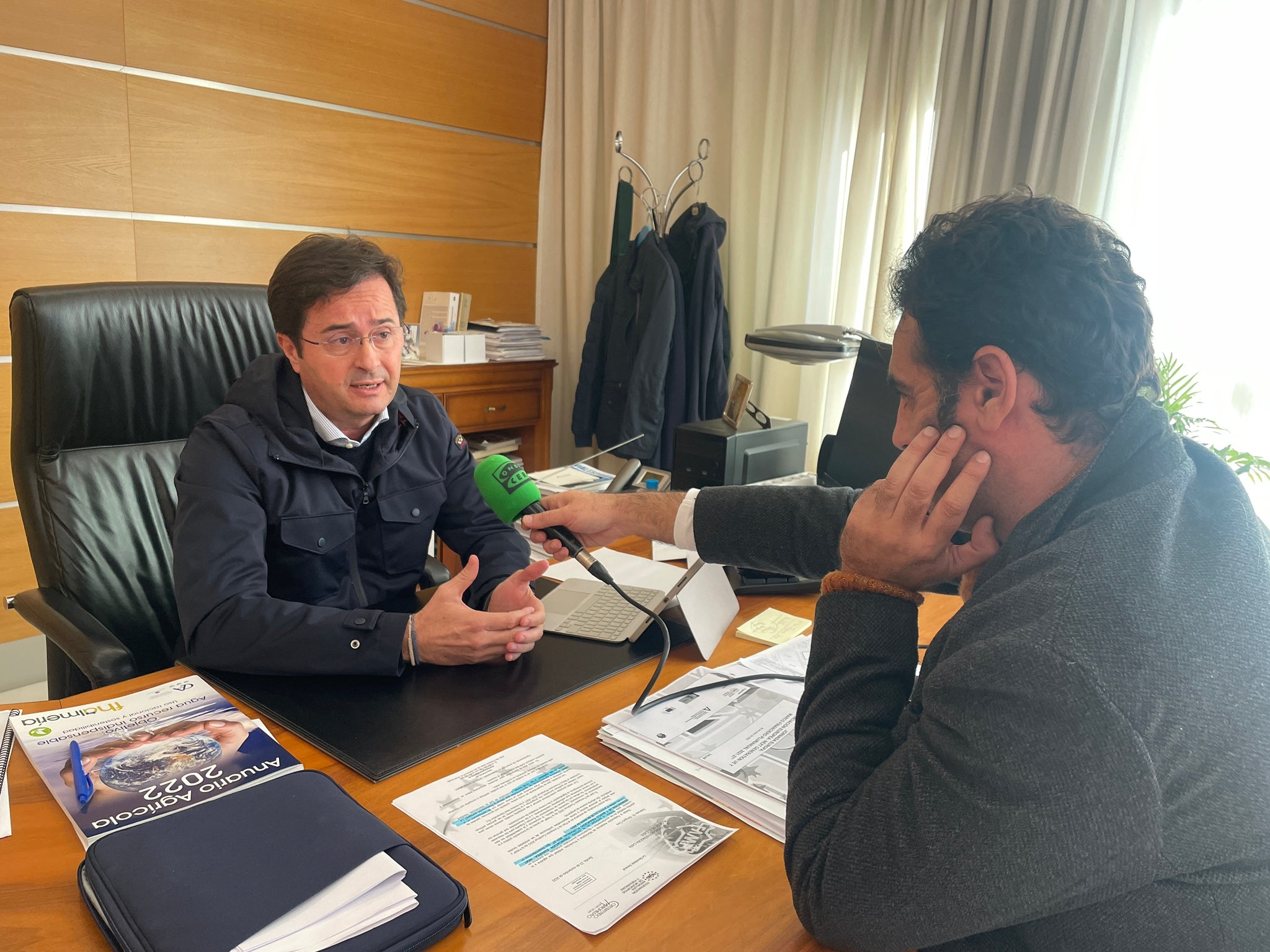 El alcalde de El Ejido hace balance del 2022 y anticipa los retos del futuro inmediato El alcalde de El Ejido hace balance del 2022 y anticipa los retos del futuro inmediato