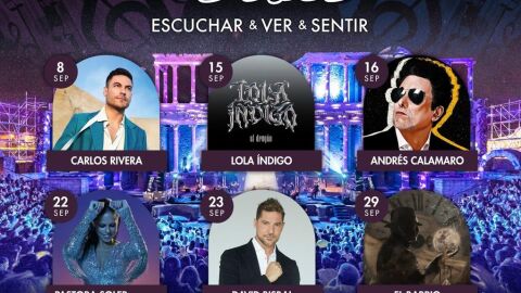 Calamaro, David Bisbal, Lola &Iacute;ndigo, Carlos Rivera, El Barrio y Pastora Soler, protagonistas del avance del cartel 2023 del STONE & MUSIC Festival