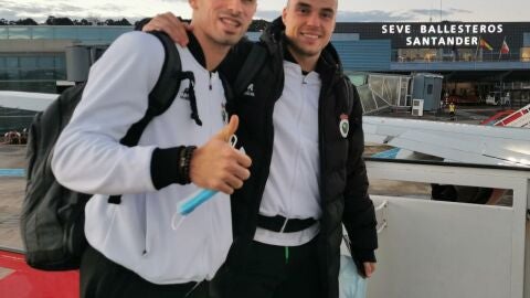 Marco Camus y Jorge Pombo, viaje a Linares para partido de Copa