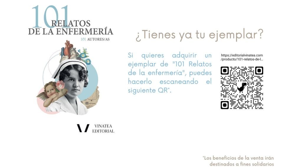 Código QR para la adquisición del libro "101 Relatos de la Enfermería" Código QR para la adquisición del libro "101 Relatos de la Enfermería"