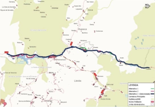 A Información Pública el acondicionamiento de la carretera entre Sopeira y el túnel de Viella A Información Pública el acondicionamiento de la carretera entre Sopeira y el túnel de Viella