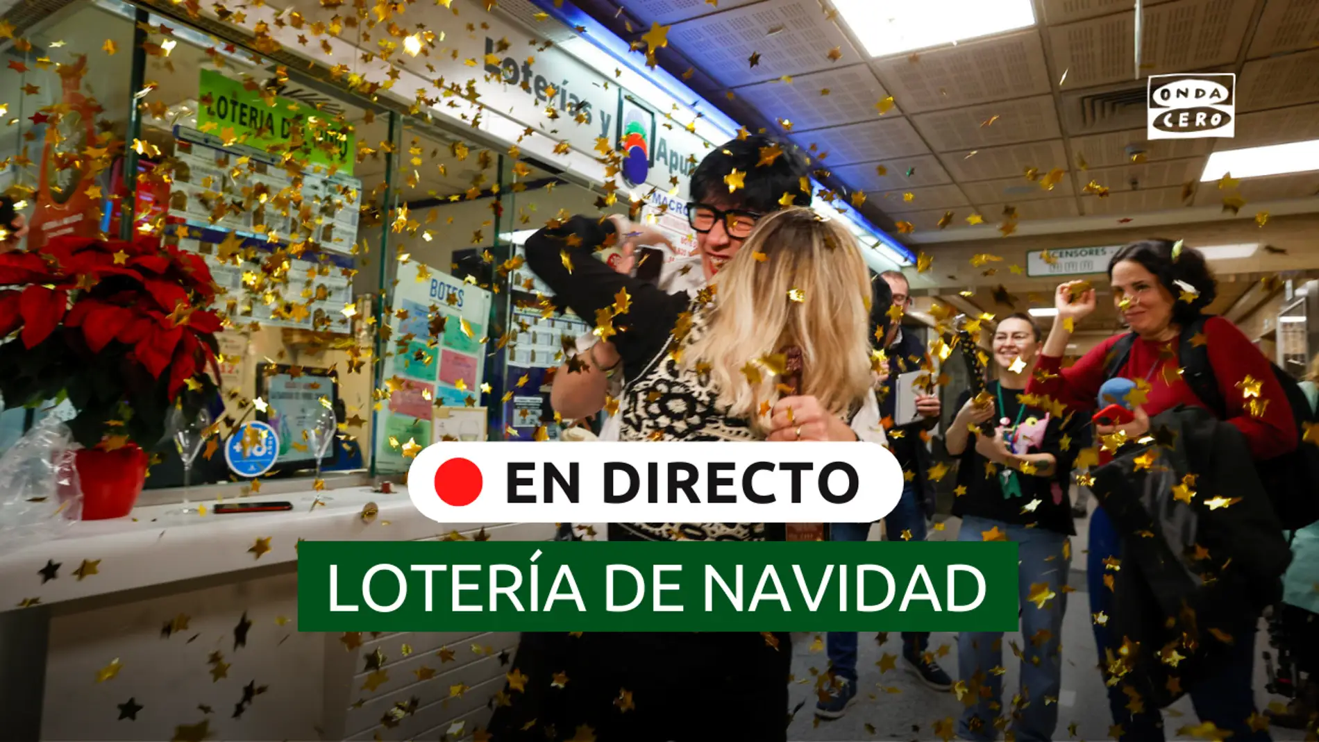 DIRECTO - Celebración premio Gordo Lotería Navidad