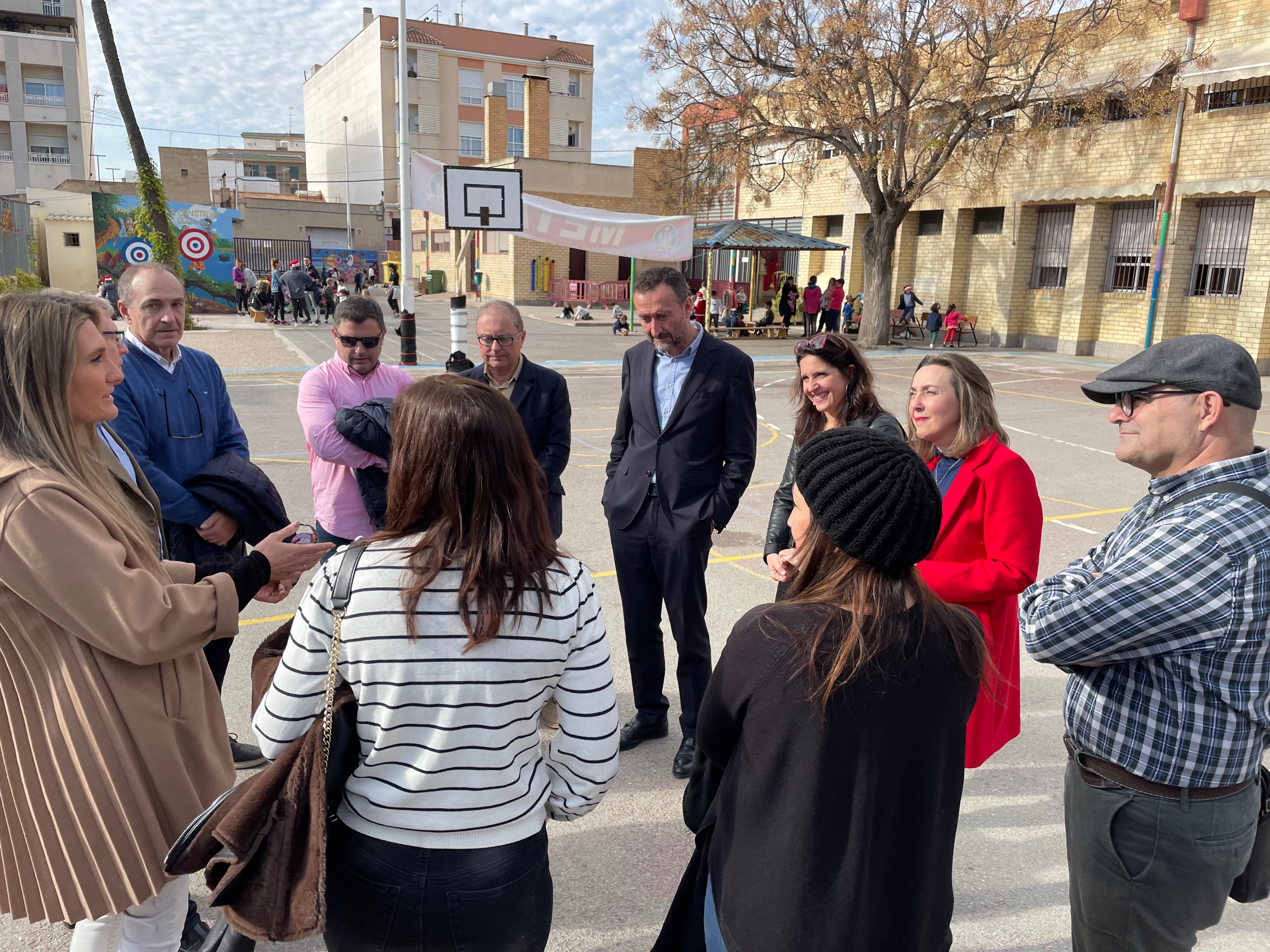 Las obras de ampliación del colegio La Baia comenzarán tras el parón navideño Las obras de ampliación del colegio La Baia comenzarán tras el parón navideño