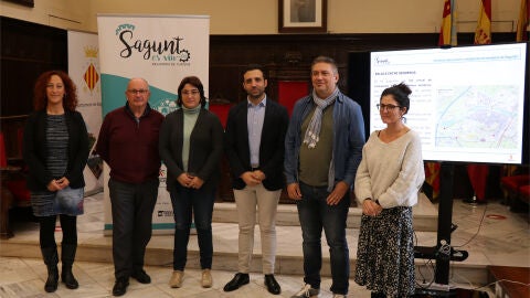 Imagen de la presentación del plan de adecuación, mantenimiento y señalización de senderos