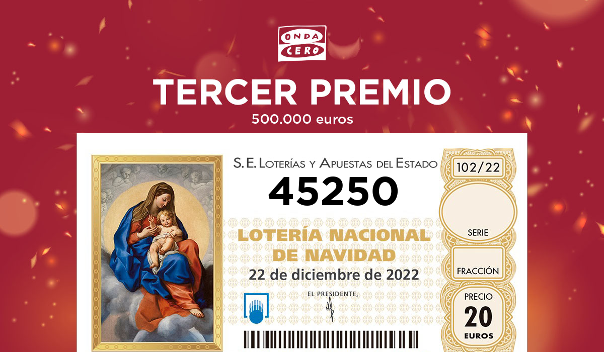 Comprueba el Tercer Premio de la Lotería de Navidad 2022 Comprueba el Tercer Premio de la Lotería de Navidad 2022