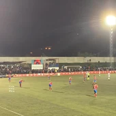 Inicio de la segunda parte del Saguntino - Rayo Vallecano Inicio de la segunda parte del Saguntino - Rayo Vallecano