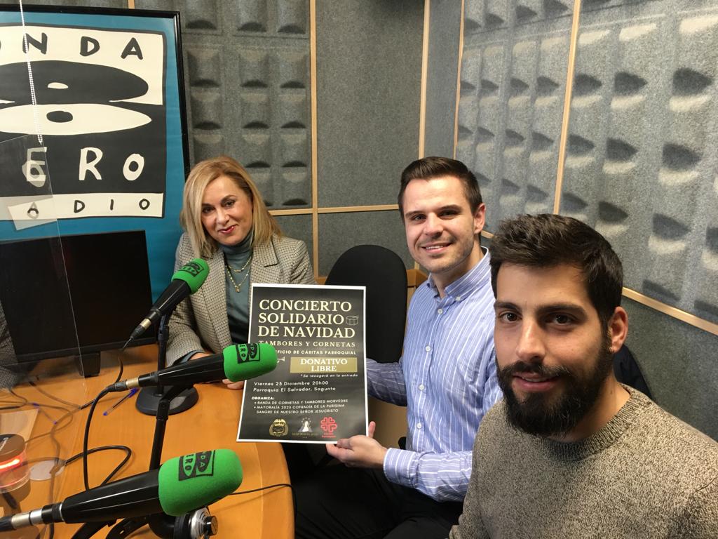 La Mayoralía saguntina de la Purísima Sangre y la Banda de tambores y cornetas de Morvedre organizan un concierto a favor de cáritas La Mayoralía saguntina de la Purísima Sangre y la Banda de tambores y cornetas de Morvedre organizan un concierto a favor de cáritas