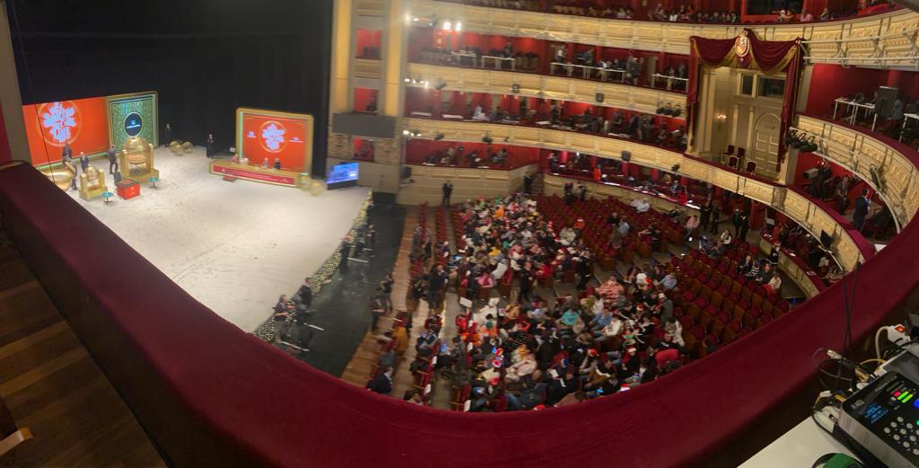 Un Teatro Real más vacío de lo normal acoge el Sorteo de Navidad 2022 Un Teatro Real más vacío de lo normal acoge el Sorteo de Navidad 2022