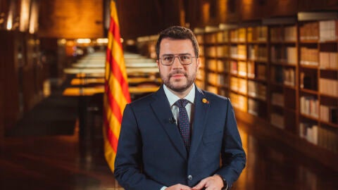 El presidente de la Generalitat, Pere Aragon&egrave;s