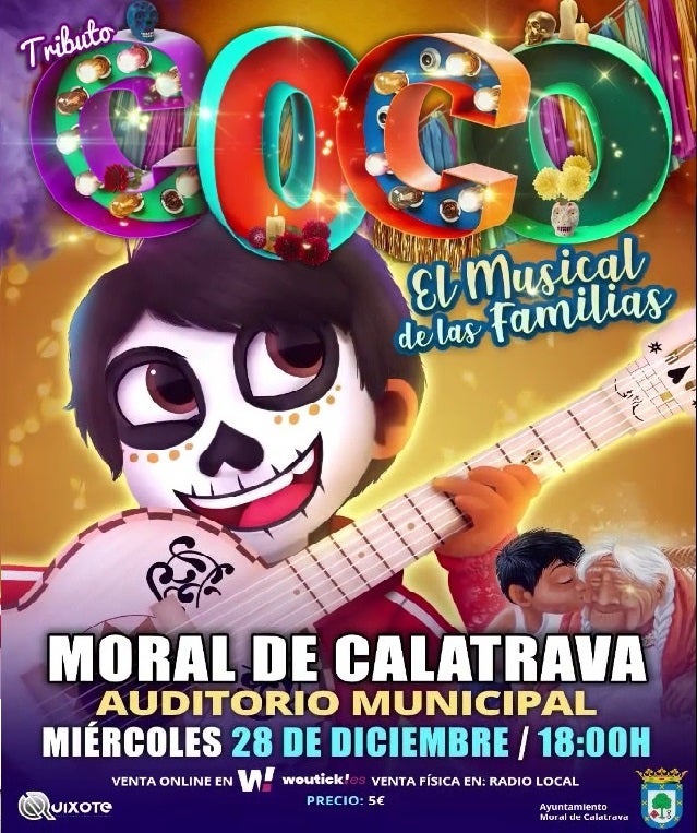 Mañana disfrutarán del musical Coco Mañana disfrutarán del musical Coco