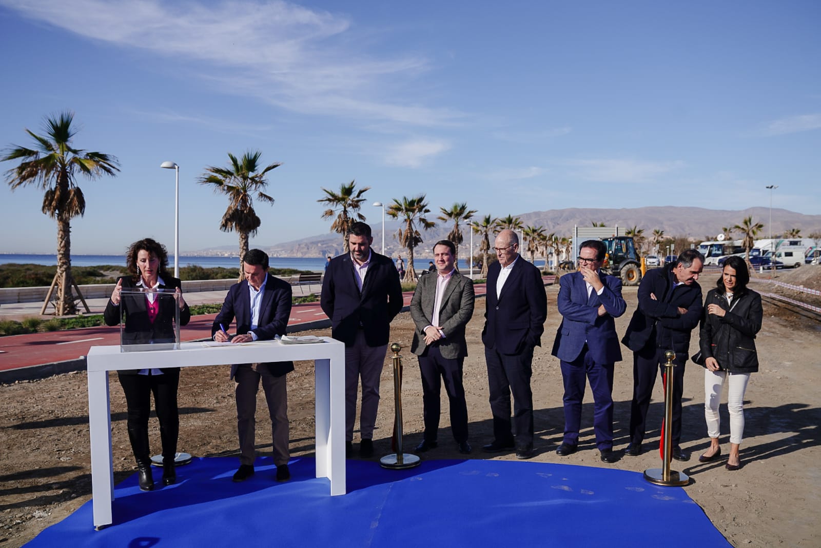 El delta del Andarax se convertirá en un espacio sostenible para la convivencia y el deporte El delta del Andarax se convertirá en un espacio sostenible para la convivencia y el deporte