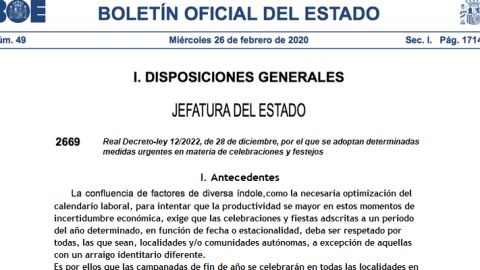 Decreto de incentada al Carnaval de Alc&aacute;zar de San Juan