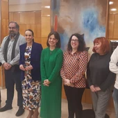 La alcaldesa Eva Masías junto a miembros del equipo de Gobierno municipal La alcaldesa Eva Masías junto a miembros del equipo de Gobierno municipal
