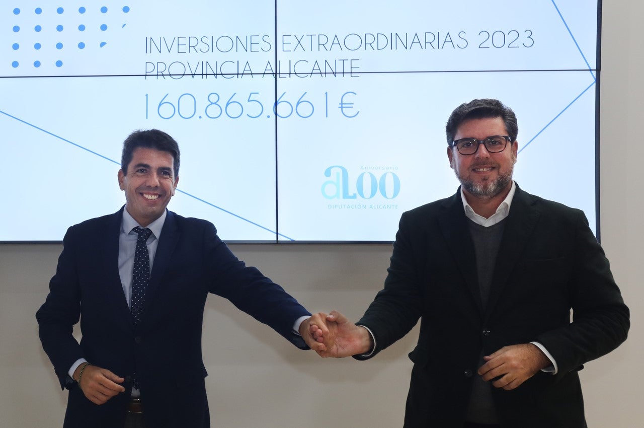 La Diputación de Alicante gestionará 161 millones de fondos extraordinarios en 2023 procedentes del remanente La Diputación de Alicante gestionará 161 millones de fondos extraordinarios en 2023 procedentes del remanente