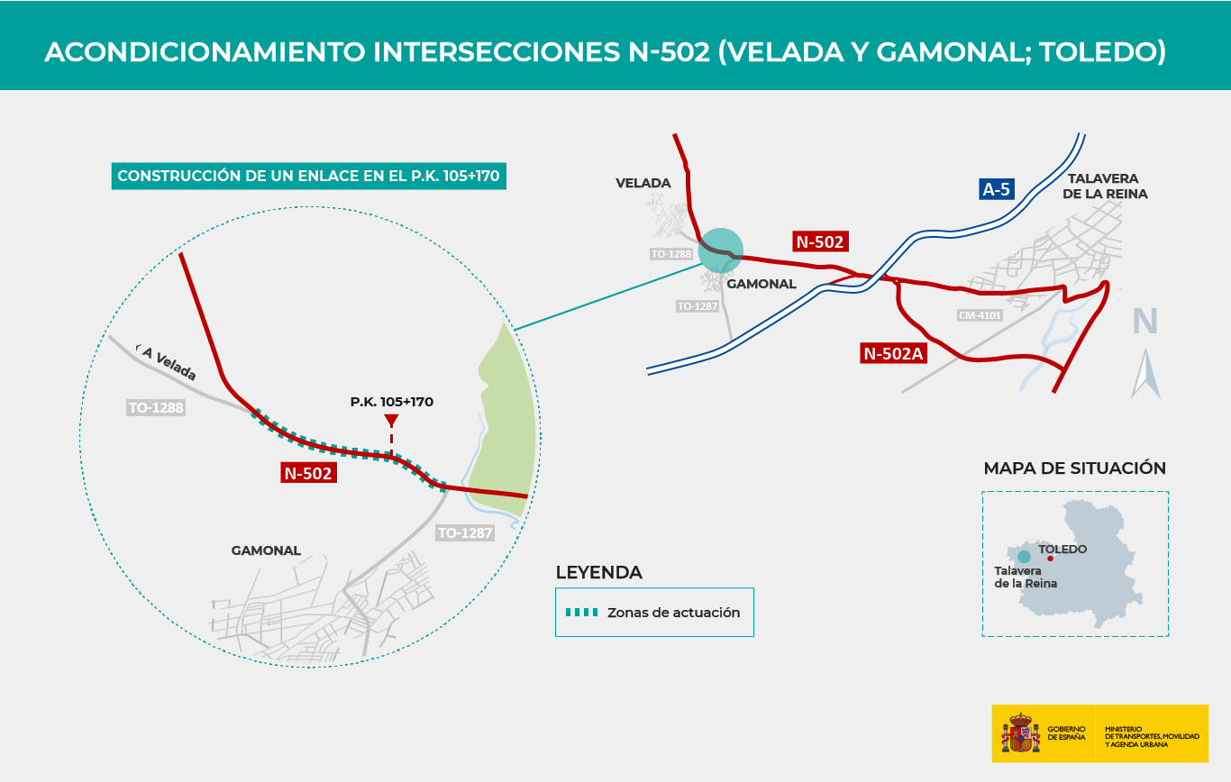 Casi 6 millones de euros para mejorar la seguridad vial en Gamonal y Velada Casi 6 millones de euros para mejorar la seguridad vial en Gamonal y Velada