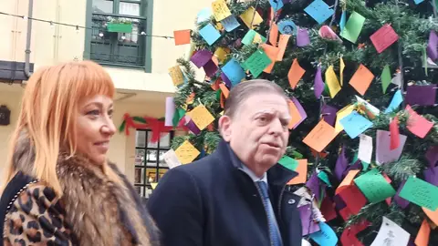 Alfredo Canteli en el Fontán Alfredo Canteli en el Fontán