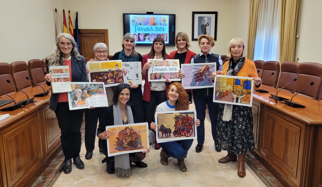 La DPT lanza el segundo calendario de "Pioneras" La DPT lanza el segundo calendario de "Pioneras"