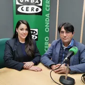 Jose Vicente Andreu de ASAJA con Isabel Egido Jose Vicente Andreu de ASAJA con Isabel Egido