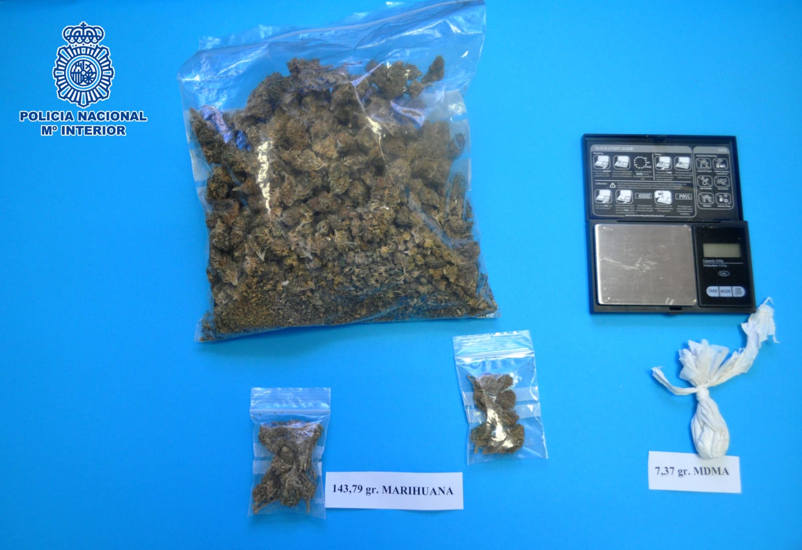 Detenido por distribuir droga en patinete eléctrico Detenido por distribuir droga en patinete eléctrico