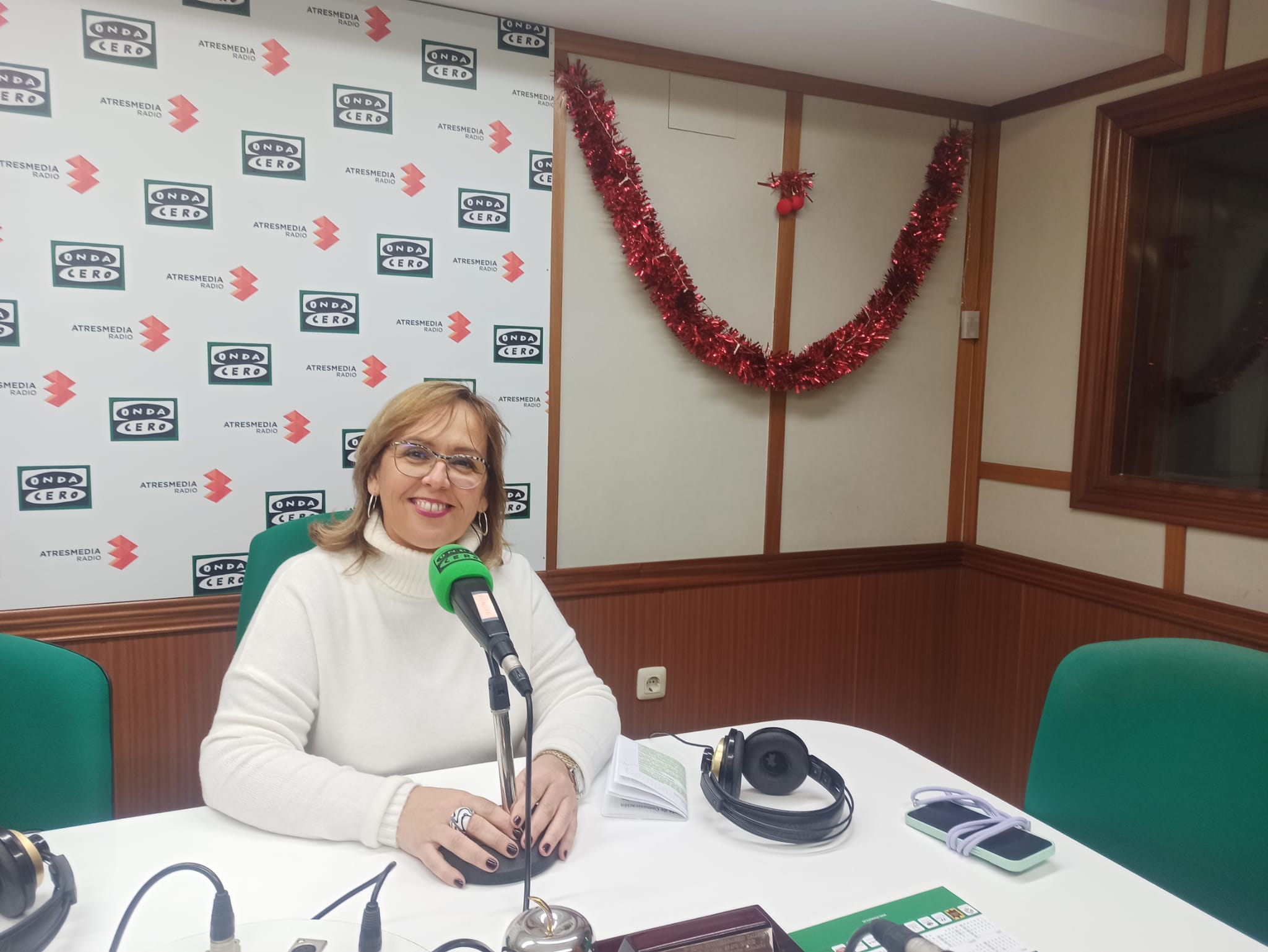 La Delegada de la Junta en Ciudad Real realiza balance del año en Onda Cero La Delegada de la Junta en Ciudad Real realiza balance del año en Onda Cero