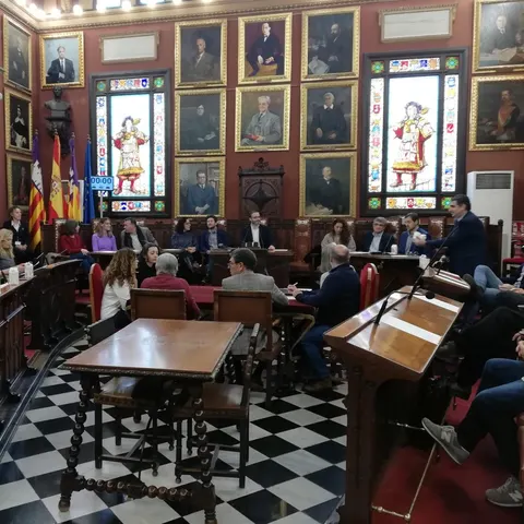 Pleno municipal del Ajuntament de Palma