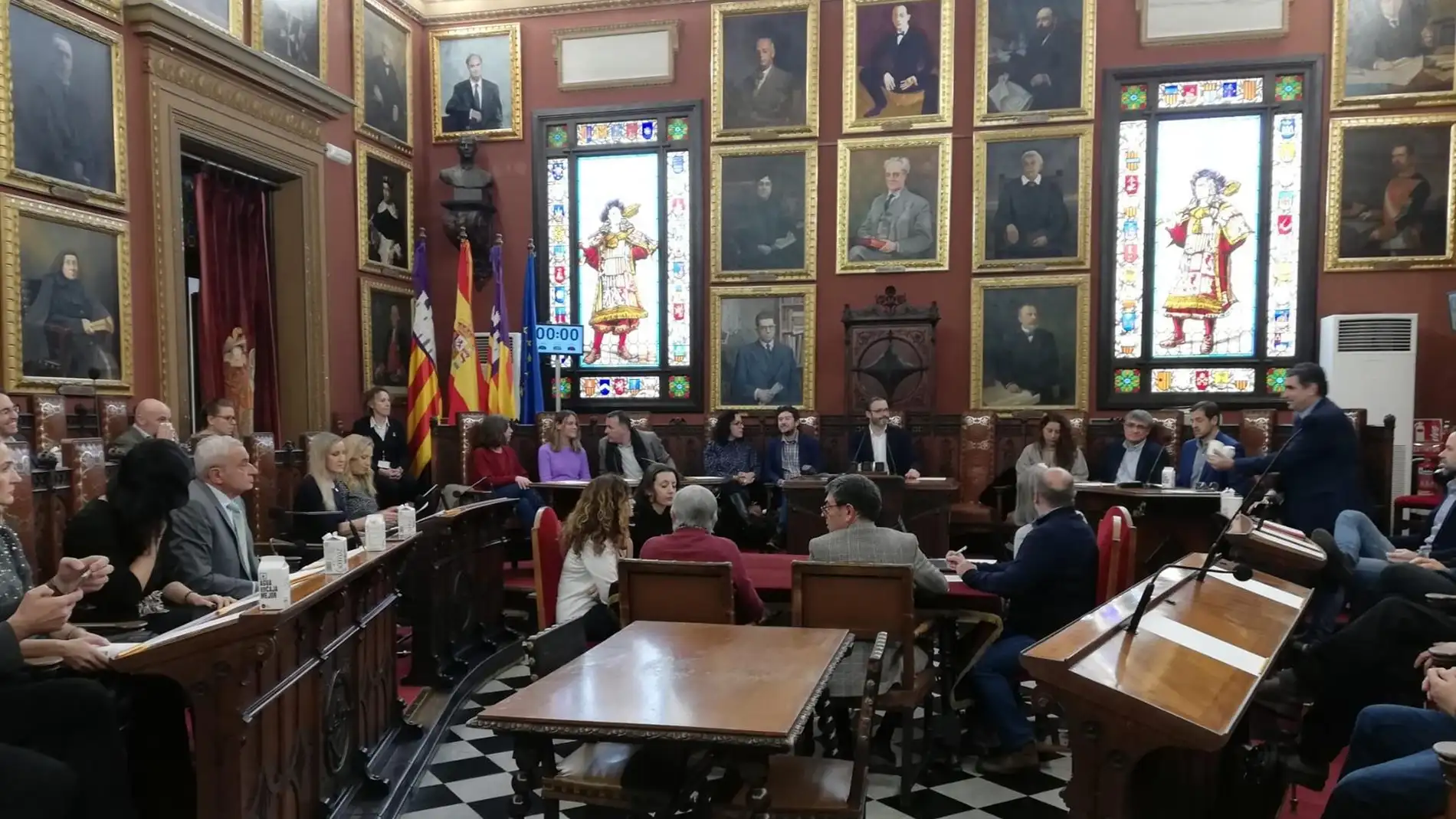 Pleno municipal del Ajuntament de Palma