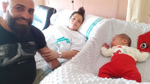 Ant&oacute;n, el primer beb&eacute; de 2023 en la provincia de Ciudad Real y en CLM 