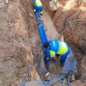 Los vecinos afectados por una avería de una cañaería de Sa Feixina de Palma recuperan el suministro de agua