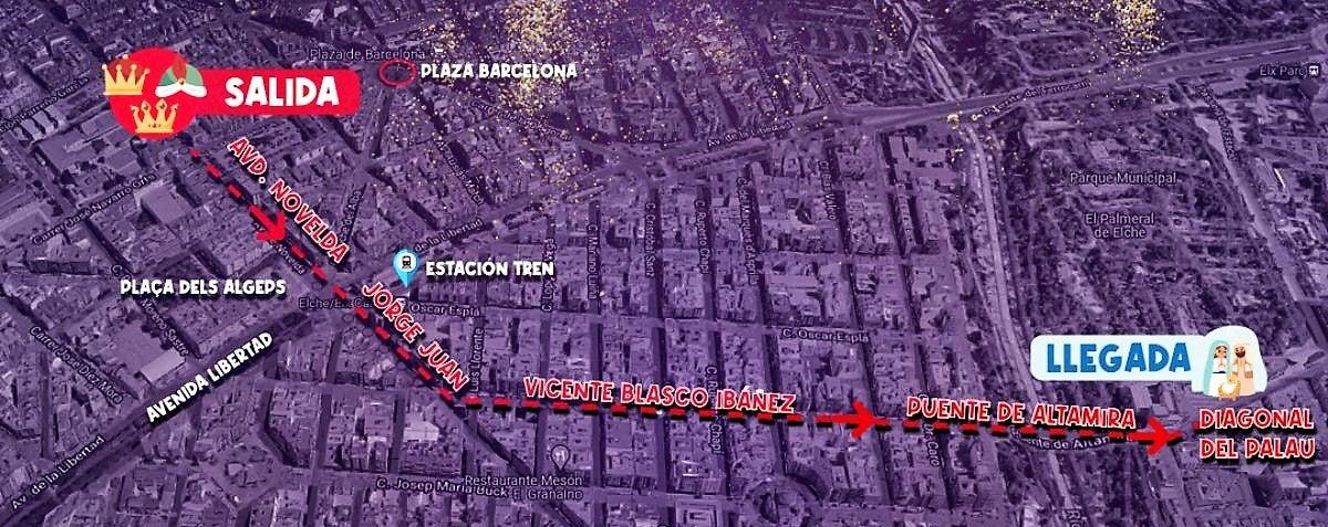 Este lunes se activa en Elche la venta online de las sillas para la Cabalgata de Reyes y mañana, la presencial Este lunes se activa en Elche la venta online de las sillas para la Cabalgata de Reyes y mañana, la presencial